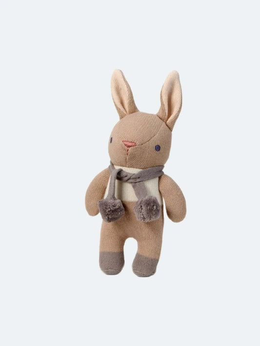 Baby Threads Taupe Bunny Rattle - Prezzi