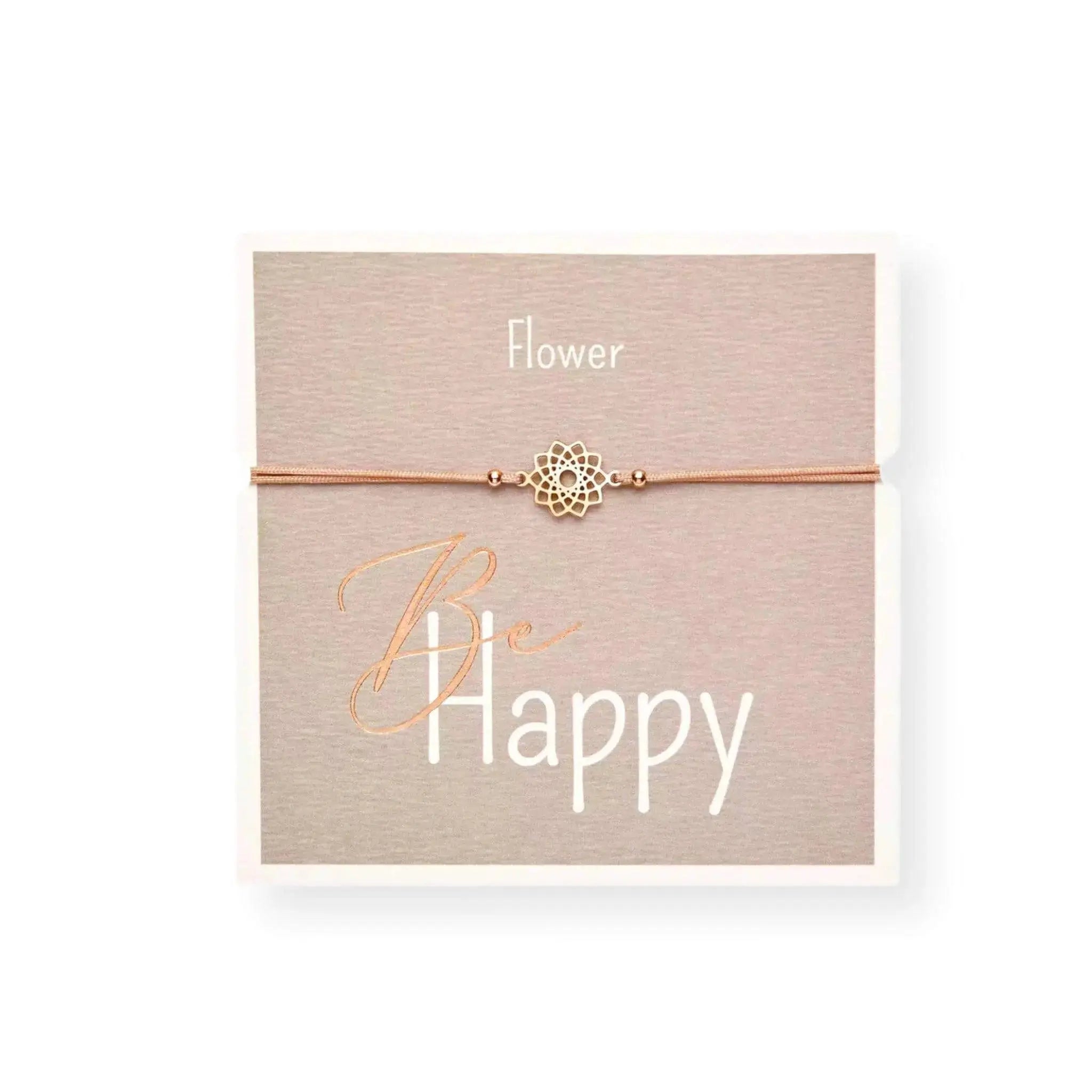 Be Happy Rose Flower Bracelet - Prezzi