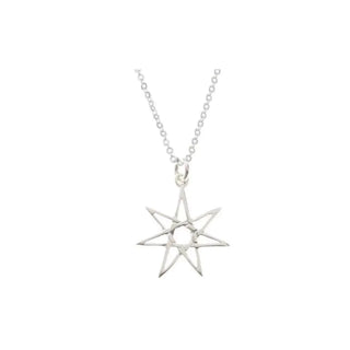 Beautiful Starburst Necklace The Silver Jewellery Cavern