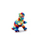 Best Years Knitted Bright Stripe T Rex Dinosaur Rattle - Prezzi