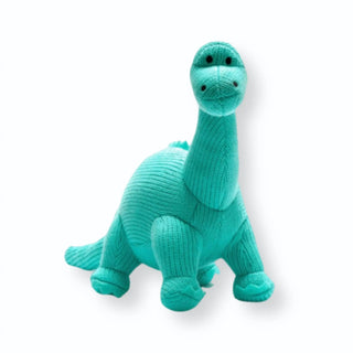Best Years Knitted Ice BlueDiplodocus Dinosaur Toy Best Years