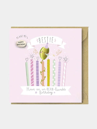 Bestie Birthday Bean Card - Prezzi