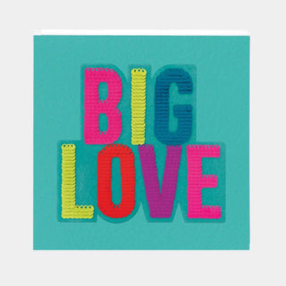Big Love Sequin Card - Prezzi