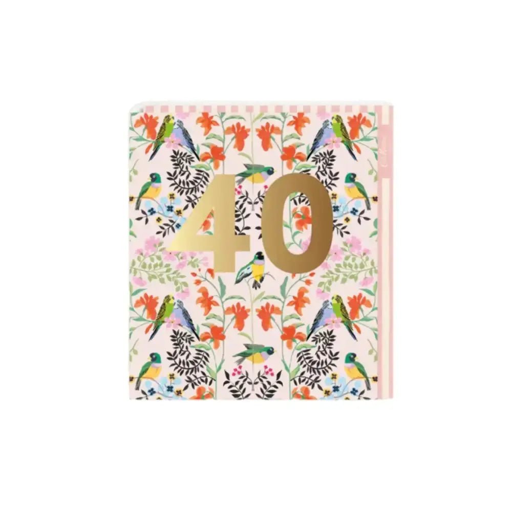 Cath Kidston 40th Birthday Card - Card