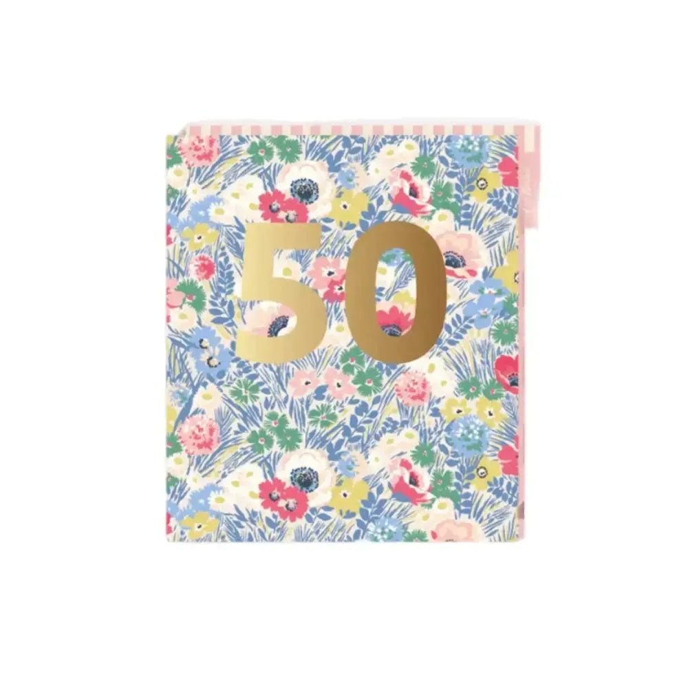 Cath Kidston 50th Birthday Card - Card
