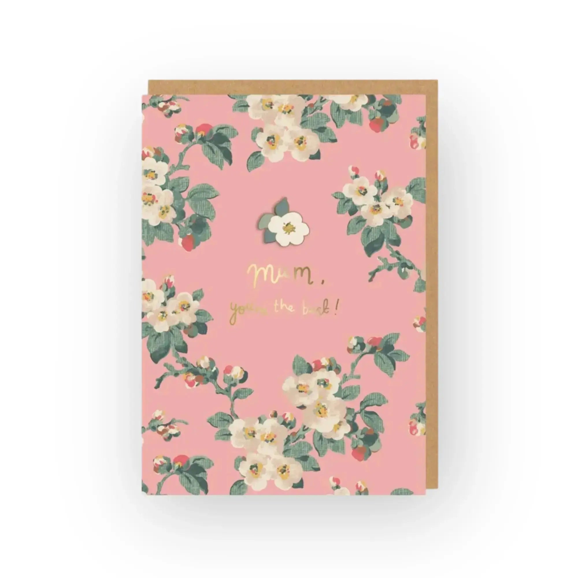 Cath Kidston Blossom Mum Pin Card Ohh Deer