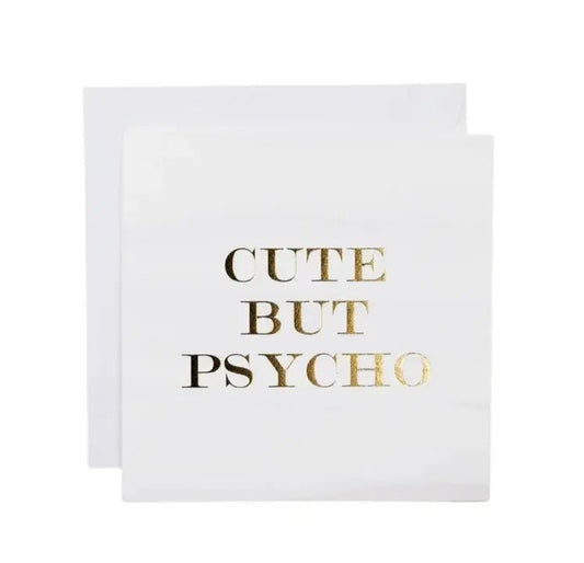 Cute But Psycho Foiled Card Mileto