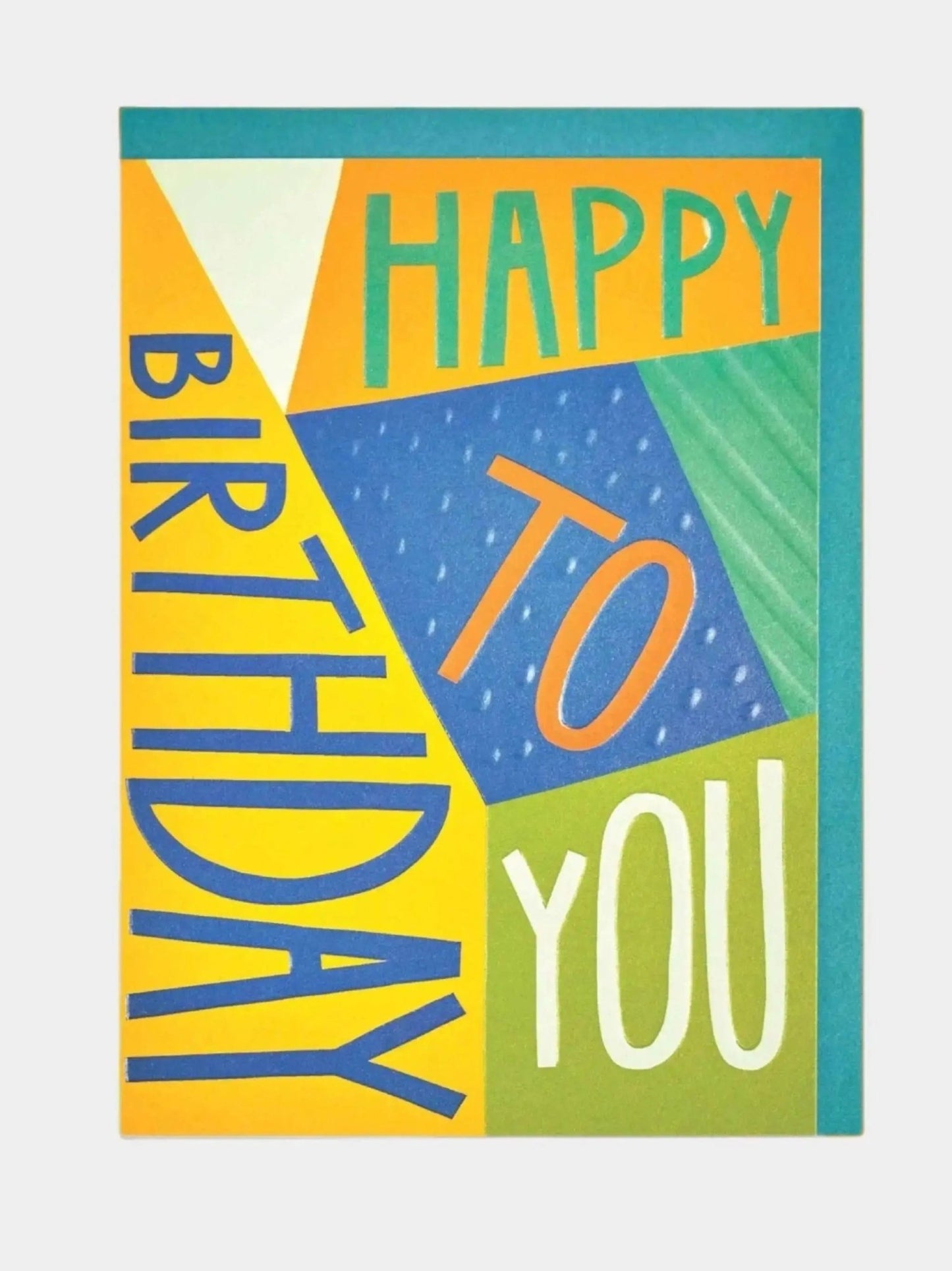 'Happy Birthday to you'Card Raspberry Blossom