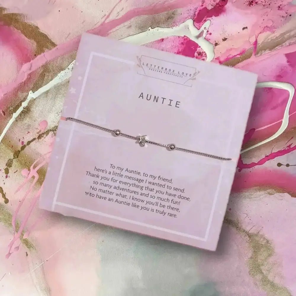 Letterbox Love Auntie bracelet - Bracelet