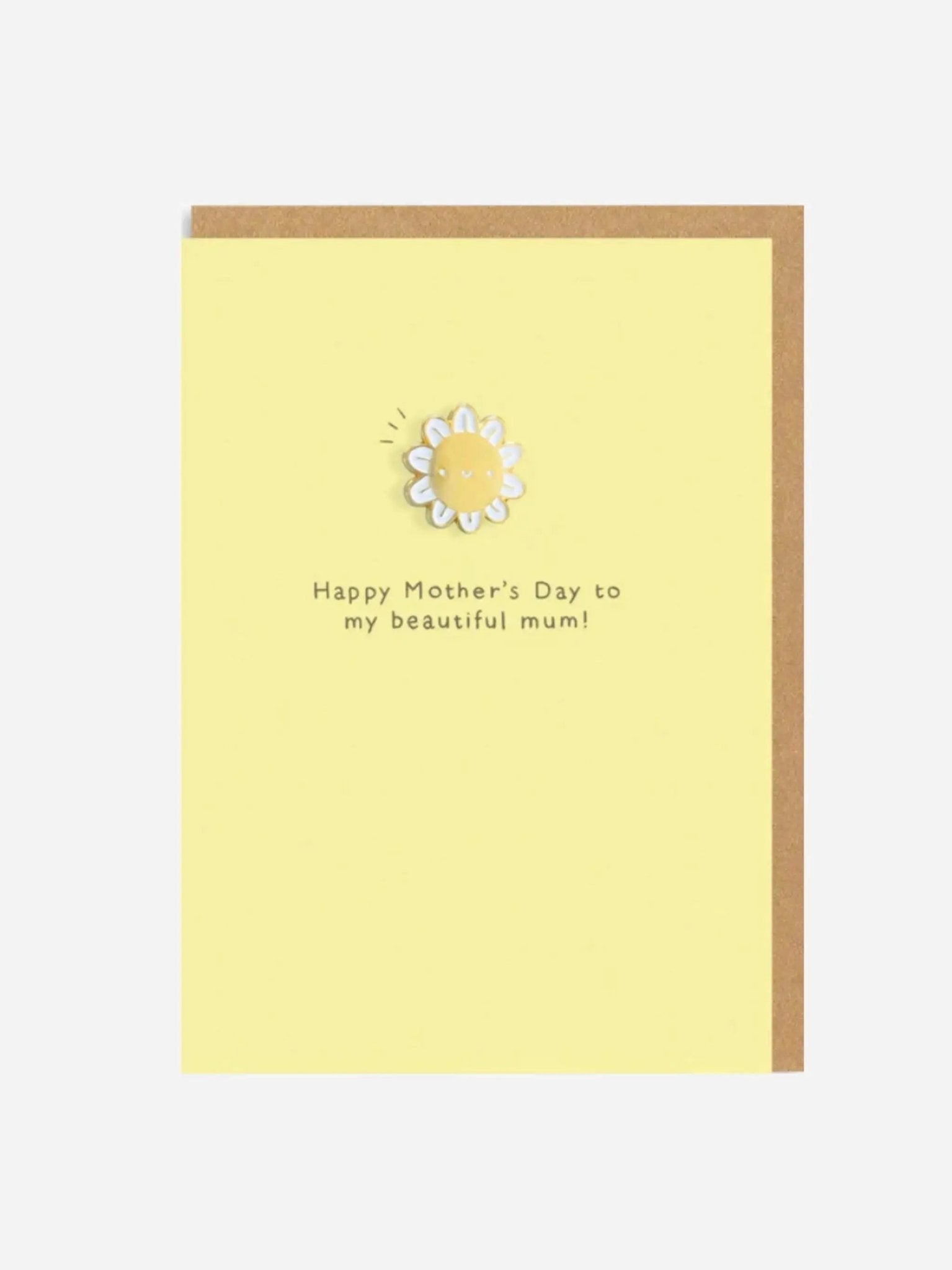 Mother's Day Daisy Pin Card - Prezzi