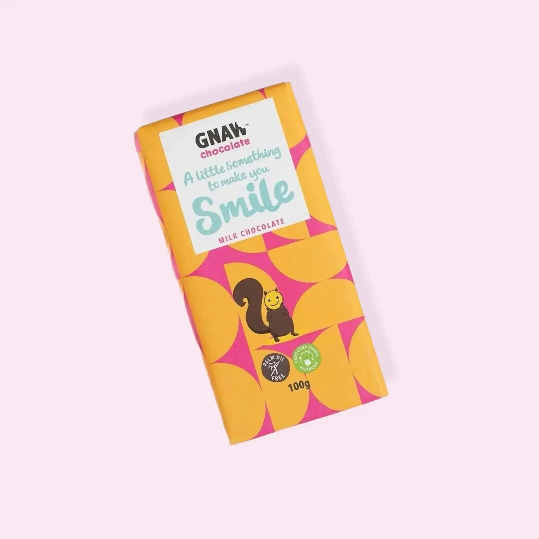 'Something to Make You Smile' Chocolate Bar Gnaw
