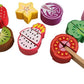 Wooden Play Food Set– Fruit & Vegetables - Prezzi