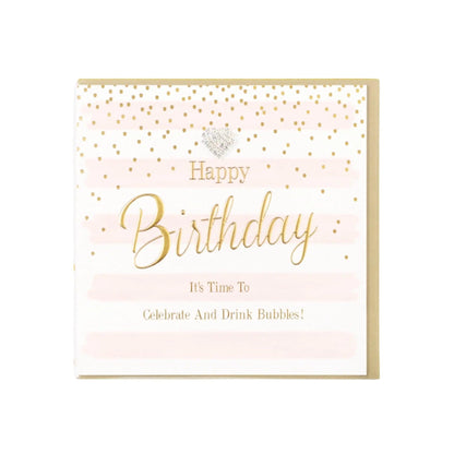 Happy Birthday Diamante Card - Prezzi
