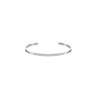 ‘You’ve Got This’ Affirmation Bangle Silver - Prezzi