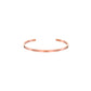 ‘I Am’ Affirmation Bangle Rose Gold - Prezzi
